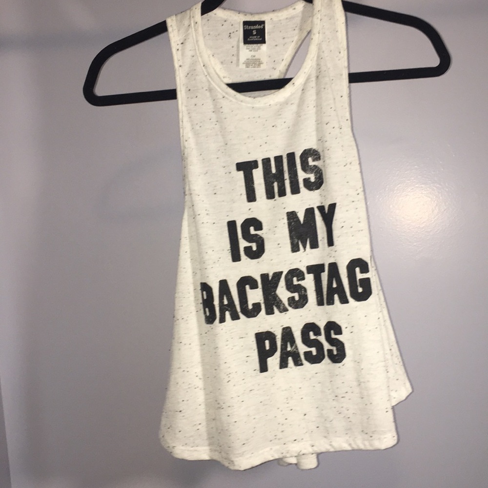 Flowy Graphic Racerback Tank